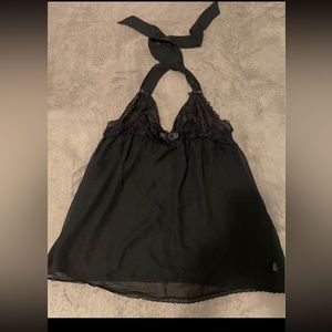 Black lingerie top